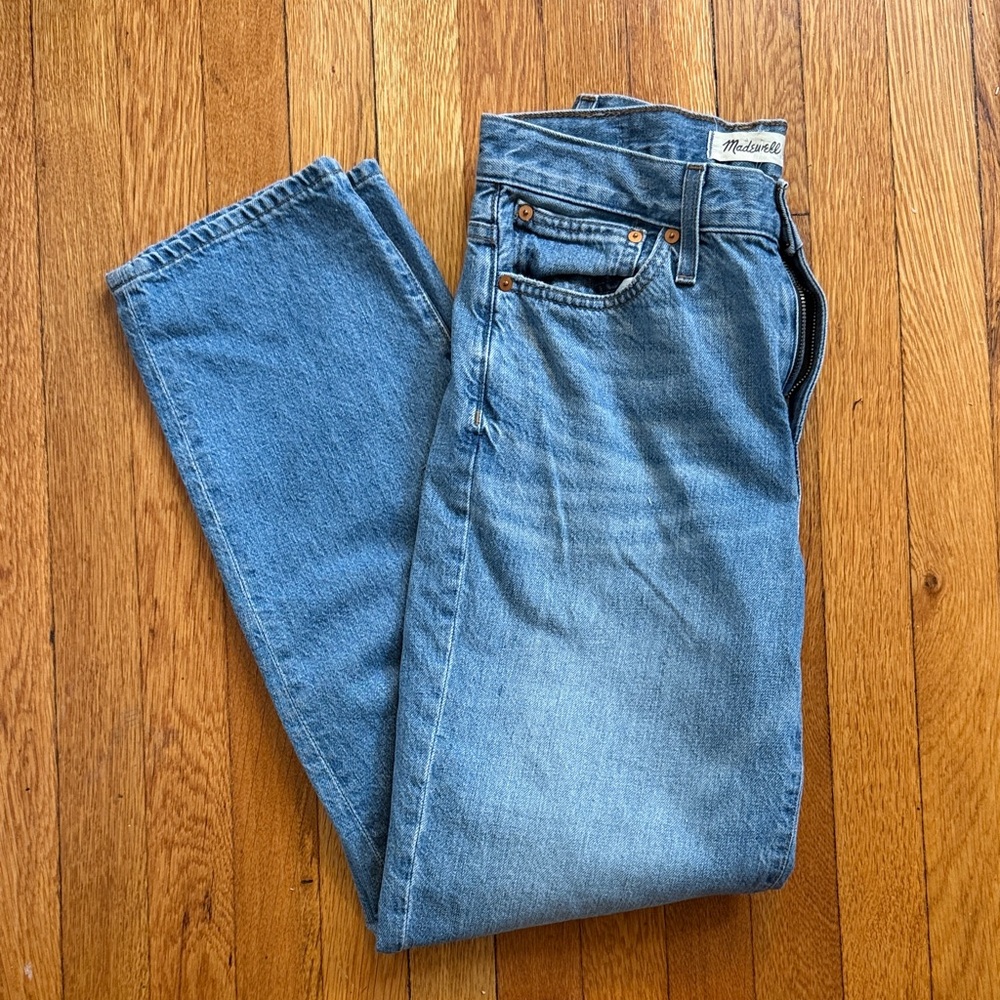 Madewell Women's Boyfriend Jeans in Light Blue